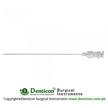 Quinke Lumbar Puncture Needle 19 G - With Luer Lock Connection Stainless Steel, Needle Size Ø 1.0 x 76 mm